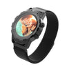 Image of Stainless Steel Full Touch Heart Rate Exercise Pedometer Smart Watch Shopping