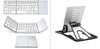 Image of Folding Mini Keyboard Tablet Phone Computer Wireless Foldable Bluetooth Keyboard Multi-Function Button Shopping