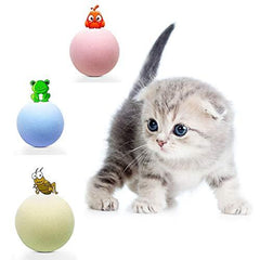 New Gravity Ball Smart Touch Sounding Toys Interactive Pet Toys Squeak Toys Ball Pet Training Toy For Indoor Cats Shopping