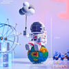 Image of Mini Micro Rocket Building Blocks Space Moon Satellite Astronaut Diamond Bricks Constructor Toys For Children Gifts Shopping