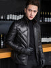 Image of Leather down jacket plus velvet mink jacket Shopping