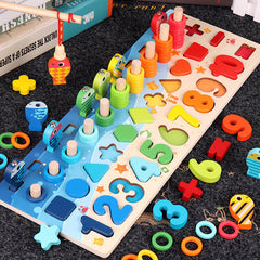 Children 3D Alphabet Number Puzzle Baby Colorful Geometric Digital Letter Educational Toy Shopping