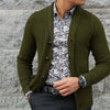 Image of Men's Cardigan Single-breasted Sweater Top Shopping