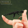 Image of Mini Weapon Keychain M762 Toy Gun Model Ornament Shopping