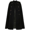 Image of Black vintage mid-length woolen coat Shopping