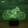 Image of Motorcycle led desk lamp Shopping