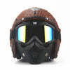 Image of Handmade four seasons characteristic retro Halley helmet Shopping