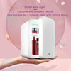 Image of Mini Makeup Fridge Portable Cosmetic Refrigerator Cooler and Warmer Freezer for Perfume Beauty Skincare Products Shopping