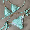 Image of Multicolor diamond bikini Shopping