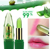 Image of Aloe Vera Gel Color Changing Lipstick Gloss  Moisturizer Anti-drying Desalination Fine-grain Lip Blam Care Shopping111