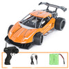 Image of Remote control car high-speed four-wheel drive alloy off-road wireless charging toy car Shopping