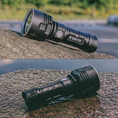 Strong Flashlight Focusing Led Flash Light Rechargeable Super Bright LED Outdoor Xenon Lamp Shopping