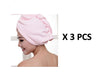 Image of Women's Hair Dryer Cap, Absorbent Dry Hair Towel Shopping