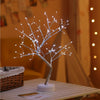 Image of Tree Light Touch Switch Pearl Star Night Light Shopping