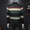 Image of Contrast Striped Jacket Casual Men's Thin Jacket Shopping