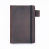 Image of Handmade Old-fashioned Top Layer Kraft Notebook Shopping