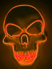 Image of Halloween Skeleton Mask LED Glow Scary Mask Shopping