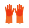 Image of Silicone Heat-resistant Cleaning Brush Scrubbing Gloves Shopping