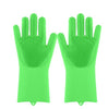 Image of Silicone Heat-resistant Cleaning Brush Scrubbing Gloves Shopping