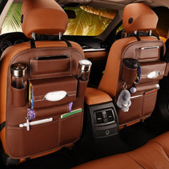 Car supplies storage box car storage bag box car seat storage leather storage bag box Shopping