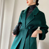 Image of Reversible Cashmere Coat Women's Mid-length High-end Sense Shopping