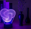 Image of Twist Abstract LED 3D Night Light Touch Colorful Acrylic 3D Table Lamp Decoration Lighting Baby Sleeping Mood Lamp Best Gift Shopping