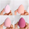 Image of 4 Pcs Professional Makeup Sponges Set - Blender For Foundation, Touch Ups, And Makeup - Latex-Free - Dry And Wet Use - Gift Box Included - Perfect Cosmetic Accessory Shopping111