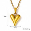 Image of Ins Elegant Light Extravagant Love Heart Women's Necklace Shopping