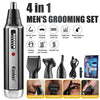 Image of 4 In 1 Rechargeable Hair Beard Eyebrow Ear Nose Shaver Trimmer Electric Kits UK Shopping