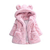 Image of A girl's fur coat for autumn and winter Shopping