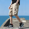 Image of Pure Cotton Workwear Shorts Men's Summer Shopping