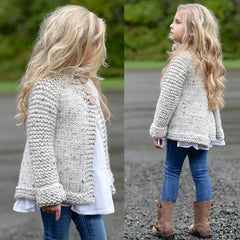 Girls cardigan sweater coat Shopping