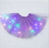 Image of Magical & Luminous  LED Princess Halloween Tutu Skirt Sequins Shiny Skirt Shopping