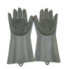 Image of Silicone Heat-resistant Cleaning Brush Scrubbing Gloves Shopping