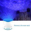 Image of Ocean Wave Projector LED Night Light Remote Control TF Cards Music Player Speaker Aurora Projection Shopping