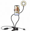 Image of LED Selfie Ring Light for Live Adjustable Makeup Light-8cm Stand Shopping111