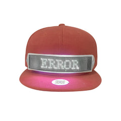 LED Cap Luminous Advertising Cap Display APP Control Word Change Multi-language Flexible External Screen