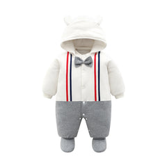 Winter warm baby onesie