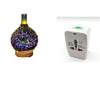 Image of 3D Glass Aroma Diffuser Colorful Lamp Humidifier Night Light Shopping111