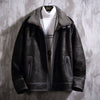 Image of Men's Fashionable Lamb Fur Coat Shopping