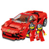 Image of Big Gift Box Racing Building Blocks Boy Toy Shopping