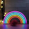 Image of LED wall hanging rainbow neon Shopping