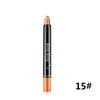 Image of Pearlescent Silkworm Eyeshadow Pen Lasting Waterproof And Not Blooming Shiny Pearlescent Gel Pen 15 Color Eye Shadow Pen Shopping111