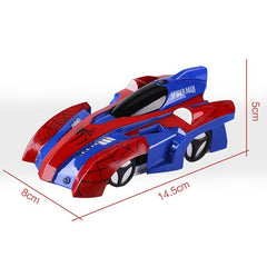 Electric remote control car rechargeable wall climbing car