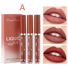 3 Pack Suit Lip Lacquer Velvet Matte Matte