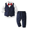 Image of Boy shirt trousers dress suit Shopping