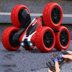 Double-sided Tumbling Stunt Dump Truck Charging Version Remote Control Toy Shopping