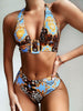 Image of Printed halter bikini Shopping