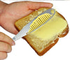 Image of 3 In 1 Stainless Steel Butter Spreader Knife Butter Curler Spreader Butter Knife Shopping