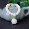 Image of White Jade Bodhi Bracelet For Men And Women Shopping